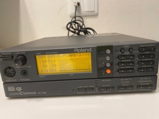 MIDI関連機器 Roland SC-88
