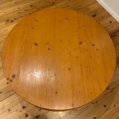 ニトリ　テーブル　円卓　折りたたみ　引き渡し決まりました！