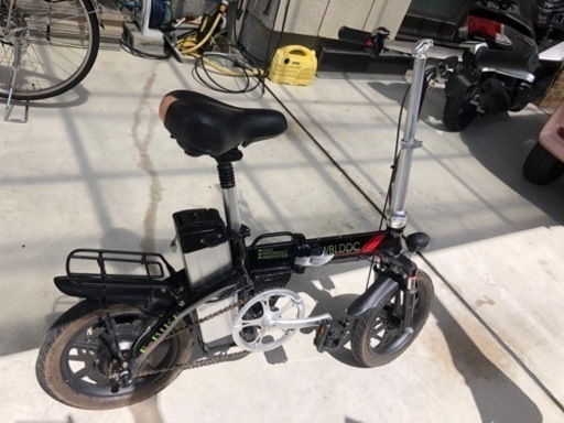 電動モペット折りたたみ自転車