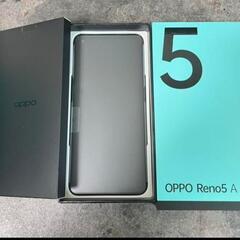 OPPO Reno5 A

　シルバーブラック　新品