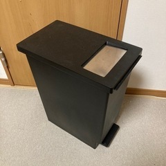 トンボ ユニード プッシュ & ペダル 45S ブラック 【 TONBO 黒 ダストボックス ごみ箱 の画像