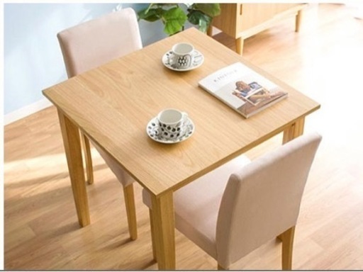 【美品】ダイニングテーブル　テーブル　2人掛け