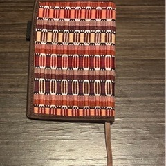 文房具　手帳　スケジュール帳　ブックカバー　アジアン　刺繍　織物