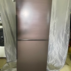 越谷市近郊無料配達いたします。製造年浅いです。SHARP　シャープ　SJ-PD28H　冷蔵庫　2021年製　プラズマクラスター　アコールブラウン