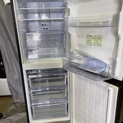 越谷市近郊無料配達いたします。製造年浅いです。SHARP　シャープ　SJ-PD28H　冷蔵庫　2021年製　プラズマクラスター　アコールブラウン