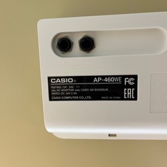 電子ピアノ　CASIO AP-460WE   の画像