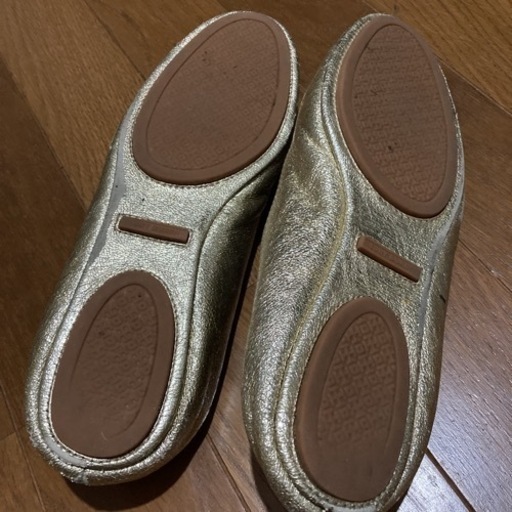トリーバーチ TORY BURCH フラットシューズ ゴールド 