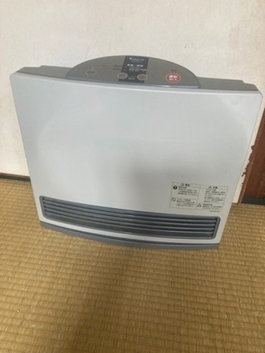 動作確認済みガスファンヒーター　ホース付き
