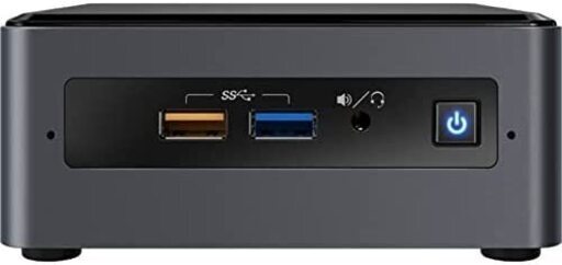Intel NUC 7CJYH Mini PC + メモリ8GB + HDD1TB + OS Debian Linux 最新版 (Bu