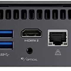 Intel NUC 7CJYH Mini PC + メモリ8GB + HDD1TB + OS Debian Linux 最新版 (Bullseye) 日本語版＋電源ケーブルの画像