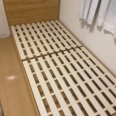 売約済　ニトリシングルベッドフレーム (ヴァイン-S LEG) 