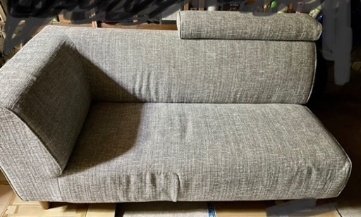 ソファー　グレー　美品
