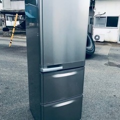 ET2681番⭐️380L⭐️三菱ノンフロン冷凍冷蔵庫⭐️