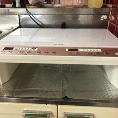 アイリスオーヤマ IHクッキングヒーター　IHK-W12S-WPGの画像