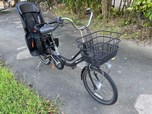 チャイルドシート付自転車 mamafre three 20インチ ブラック