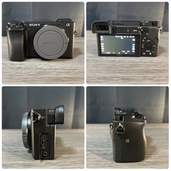 SONY α6400/単焦点レンズ/望遠レンズ/その他アクセサリー付きの画像
