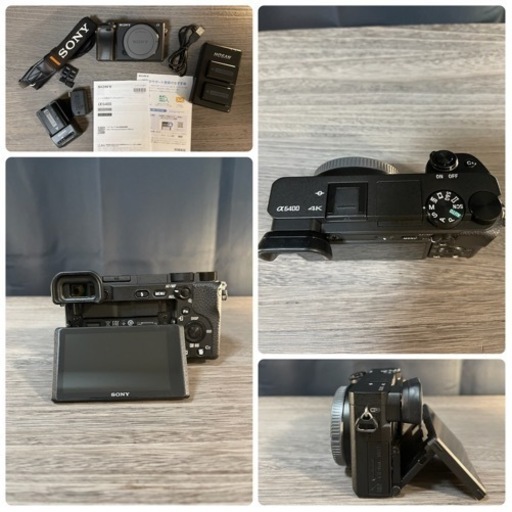 SONY α6400/単焦点レンズ/望遠レンズ/その他アクセサリー付き