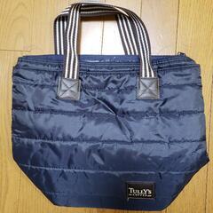TULLY'S　トートバッグ　ネイビー