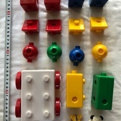 [値下げ]しまじろう　エデュトイ　ブロック4点セット(こどもチャレンジ)の画像