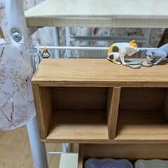 [譲渡先決定/皆様にお返事出来ずすみません]キッチンワゴン ホワイト(カスタムあり)の画像