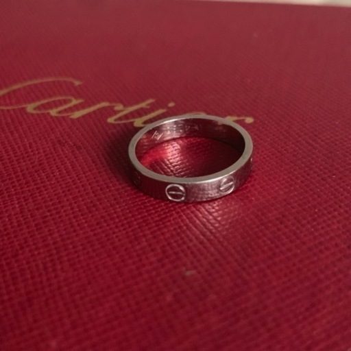 Cartier ミニラブリング １０号
