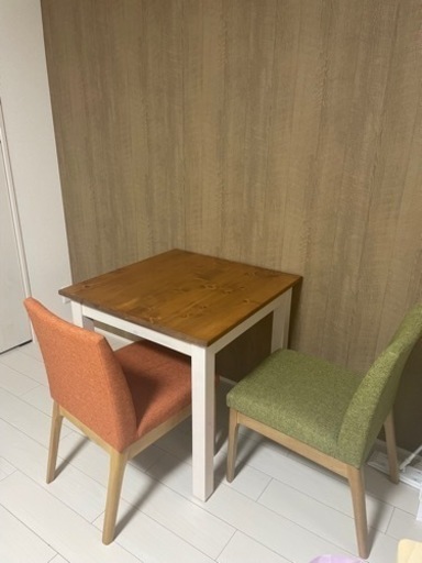 韓国風　ダイニングテーブルセット