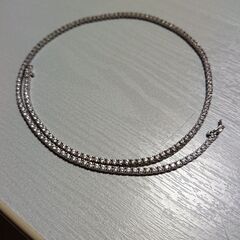 テニスネックレス 45cm シルバー925