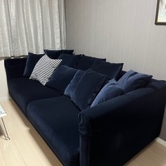 25年品質保証付 美品 IKEA ストックホルム 3人掛けソファ