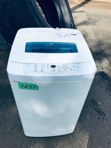 2671番 ハイアール✨電気洗濯機✨JW-K42H‼️