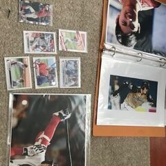 大谷翔平 ベイスボールカード６枚　＆　大サイズ写真９枚