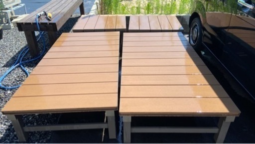 ウッドデッキ 樹脂デッキセット