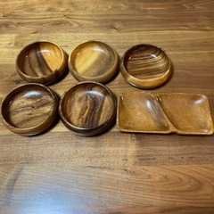 中古）木の皿　取引20日まで