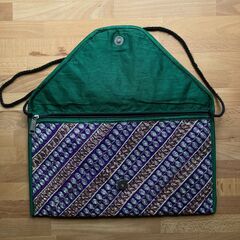 インド　刺繍　ショルダーバッグ・クラッチバッグの画像