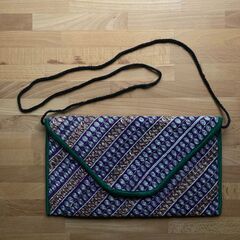 インド　刺繍　ショルダーバッグ・クラッチバッグ