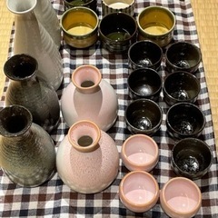 買い得　徳利　ぐい呑セット　