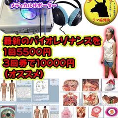 メタトロン同等品でバイオレゾナンス分析施術！！