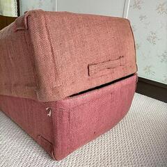 昭和レトロ　柳行李の画像