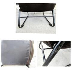 ☆T2130☆ 肘付 高座椅子 一人掛ソファ　ドウシシャ　HCH2　リクライニングチェアーの画像