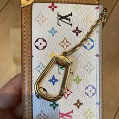 コインケース モノグラムマルチカラー ホワイトの画像