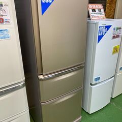 【愛品館八千代店】保証充実MITSUBISHI2017年製335L3ドア冷凍冷蔵庫MR-C34A 