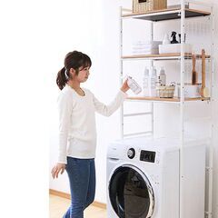 アイリスオーヤマ ランドリーラック　洗濯ラック メタルラック