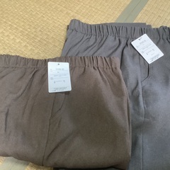 新品、5Lのゴムのズボン、2枚セットです。
