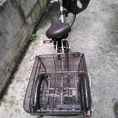 電動アシスト機能付き三輪自転車の画像