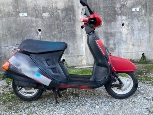 ホンダリード50AF01実働車セル1発始動。