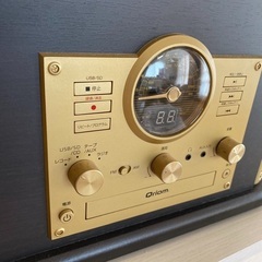 レトロレコードプレーヤー