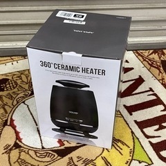 新品 APIX INTL 360度 セラミックヒーター 黒色