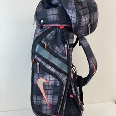 【レガストック川崎本店】NIKI　ゴルフバッグ　キャディバッグ　チェックの画像