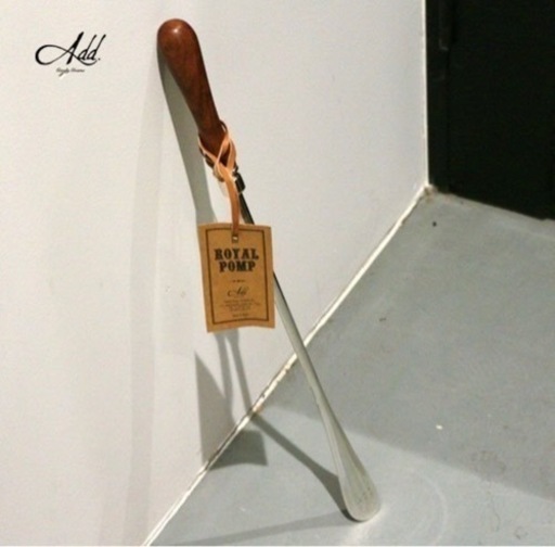 靴べら　3点セット　Goody Grams Add BRASS SHOEHORN 木製　真鍮 アンティーク　おしゃれ グッディグラムスアド ブラス シューホーン