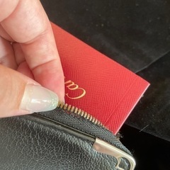 Cartier ラウンドファスナー　長財布の画像