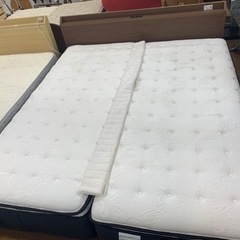 【70％OFF】 クイーンベッド マットレス付き ニトリ その他